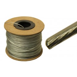 Oceľové Lanko Potiahnuté Pvc 2mm 1x7 1mm / 2mm