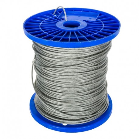 Oceľové Lano V Pvc Plášti 2/3mm 1mb