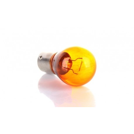 Žárovka 12v 21w Oranžová Py21w Bau15s