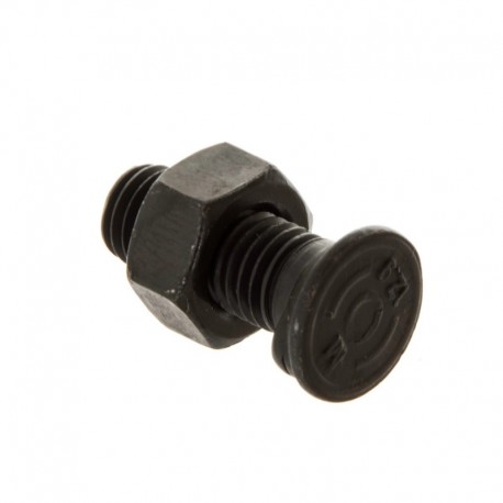 Pluhový Šroub 2 S Oválnou Hlavou M12x35mm