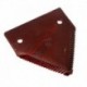 Žací Nôž Vrúbkovaný 84x76x2, 7mm Fi 5,5 Mm Agv Diely John Deere New Holland 80365110 525365110