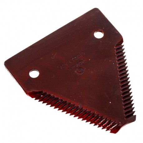 Vrúbkovaný Žací Nôž 84x76x2, 5mm Fi 6,5 Mm Agv Diely Claas 611203.1