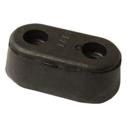 Gumový Nárazník Pre Bočné Panely 30x60x22mm 2-Otvorený