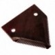 Žací Nôž Zubatý 84x76x3mm Fi 7mm John Deere Az32298 P49650