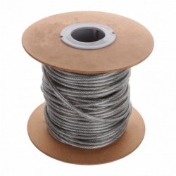 Oceľové Lano Potiahnuté Pvc 5 Mm Vonkajšie. 7 Mm