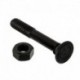 Pluhový Šroub M12x80mm Din 608 12.9 S Maticí