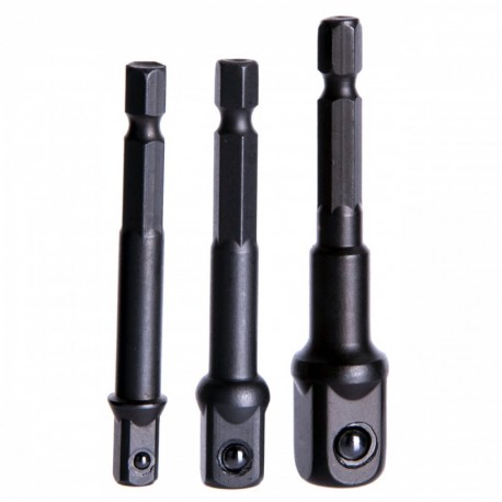 Sada Adaptérů Pro Šroubovací Hlavice 1/2" 1/4" 3/8"