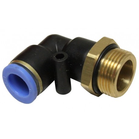 Rychlospojka Tekalan Fi12 M22x1,5 Plast-Kov Koleno