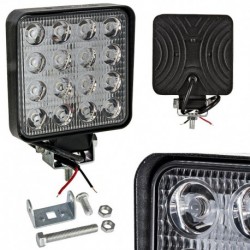 Pracovné Svetlo Led 48w 16 Led 12v 24v