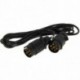 Elektrický Kabel 3m 7 Žil Dvě Zástrčky