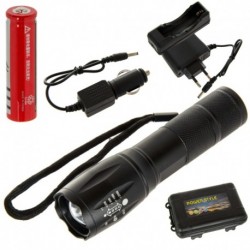 Cree Xm-L Led Taktická Svítilna