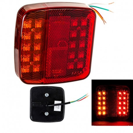 Zadní Světlo Kombinované Led Single 12v 1ks