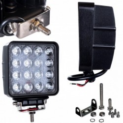 Pracovní Světlo Halogenová Led 48w 16x3w 12v 24v