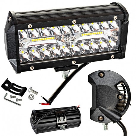 Led Pracovní Světlo 120w 12v 24v Bílá Studená