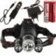 Svetlomet 3xled Cree T6 Výkonný Svetlomet