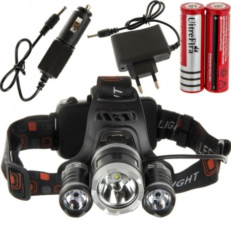 Svetlomet 3xled Cree T6 Výkonný Svetlomet