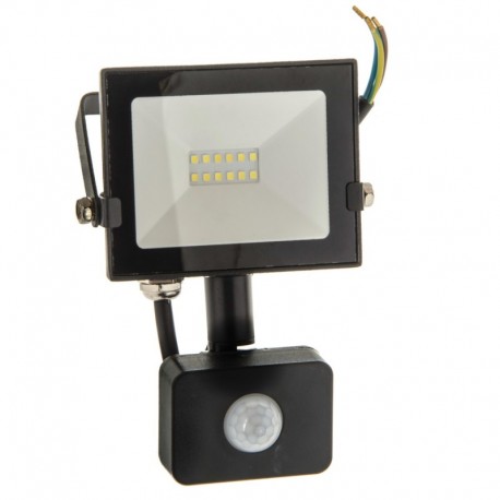 Led Reflektor 10w 230v Studená Barva Se Senzorem