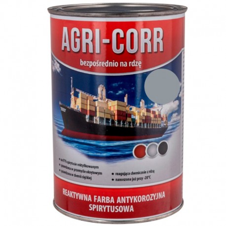 Farba \Antikorózna Šedá Základná 1l Agri-Corr Corr-Active