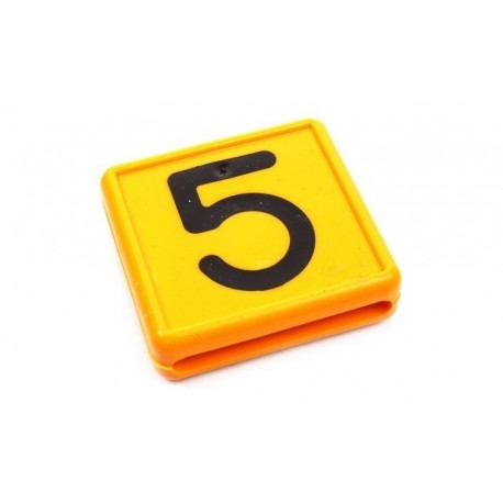 Číslo pro identifikační obojek č. 5
