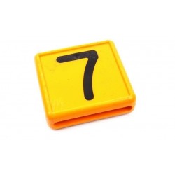 Číslo pre identifikačný obojok č. 7