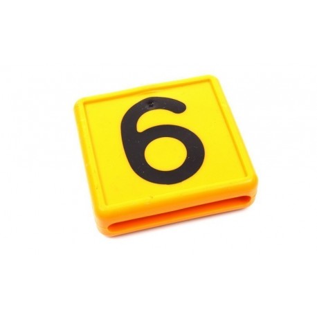 Číslo pre identifikačný obojok č. 6