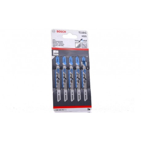 Bosch Pilový plátek do kmitací pily T 118 G 5ks.
