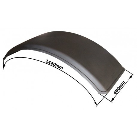 Plastový Blatník 480x1440mm R780