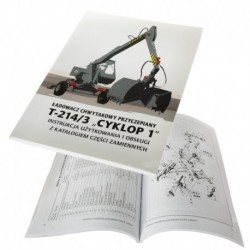 Návod na obsluhu a prevádzku s katalógom náhradných dielov T-214/3 Cyklonakladač s drapákom 1