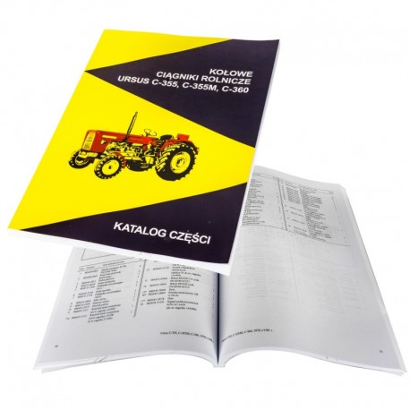 Katalog dílů Ursus C-360 C-355 C-355m