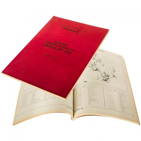 Katalog Mf 255 v pevné vazbě Originál 31340000