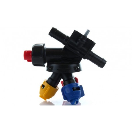 Trojitá postrekovacia hlava Fi 12,5 Rau M6 0-100/G07/P/Pro