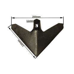 Radlička plečky 260mm 1 Otvor. Lemken 3374356 3374356m1