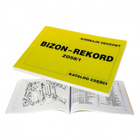 Katalog dílů Bizon Rekord Z058 Z058/1