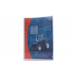 Katalog náhradních dílů Mtz 820 920 952
