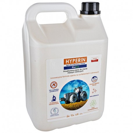 Hyperin Pineco 5kg aktivní pěna na mytí zemědělských strojů