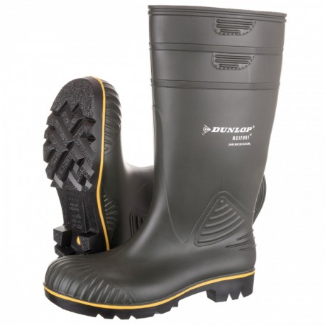 Wellingtons Pánské Gumové Holínky Acifort Hd Velikost 44 Dunlop