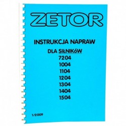 Návod Na Opravu Motora Č. 7204 Až 1404 Zetor