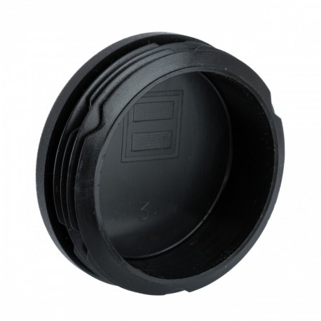Ochranná krytka čierna 63,5mm