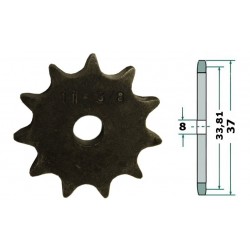 Reťazová kladka 06b-1 Z-11 37mm 8mm