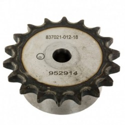 Reťazové kolo pre reťaz 08b-1 Z-18 78mm 12mm