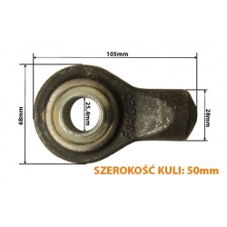 Koncovka Tretia Bod Fi 25,4 mm