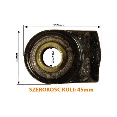 Svařovací páka zadní část Ursus C-385 844500431