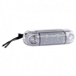 Predné obrysové svietidlo Led W61 12v 24v Biela