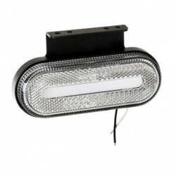 LED značkové svetlo Príves Zadný Kombinácia 12V 24V Ľavá pravá poloha indikátora zastavenia12v 24v 120x45mm E9 biela