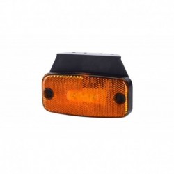 Obrysové svetlo s reflektorom závesné oranžové 3 Led 12v 24v Horpol