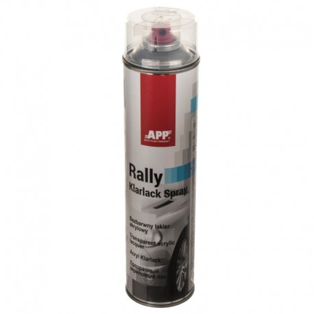 lak Akrylový bezfarebný v spreji 600 ml App Rally