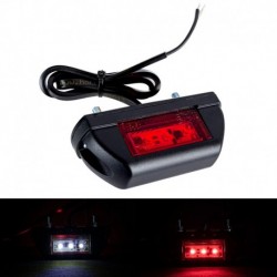 Predné 3-LED obrysové svetlo 12v 24v bielo-červené Horpol