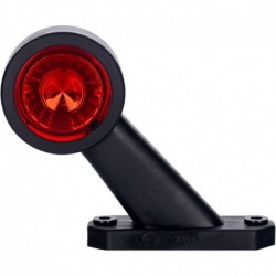 Červená/bílá obrysová svítilna Led 12/24v pravá Horpol