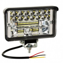 Pracovné svetlo halogénová 36 Led 108w 12v 24v 155x91x55mm obdĺžniková