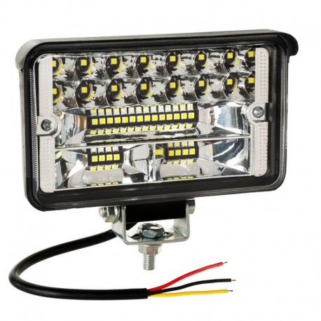 Pracovné svetlo halogénová 36 Led 108w 12v 24v 155x91x55mm obdĺžniková